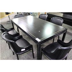 SCALI DURANTE ONYX 6' BOARDROOM TABLE