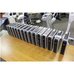 15 HP MICRO DUO CORE COMPUTERS "NO HARD DRIVE"