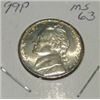 Image 1 : 1999-D JEFFERSON NICKEL *RARE BU HIGH GRADE - NICE COIN*!!