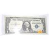Image 1 : 1957 B SERIES $1 SILVER CERTIFICATE SERIAL # S97033015A *RARE AU HIGH GRADE*!!