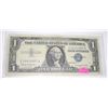 Image 1 : 1957 B SERIES $1 SILVER CERTIFICATE SERIAL # S16402887A *RARE EXTRA FINE HIGH GRADE*!!
