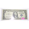 Image 1 : 1935 F SERIES $1 SILVER CERTIFICATE SERIAL # R65721983I *EXTREMELY RARE AU HIGH GRADE*!!