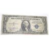 Image 1 : 1935 A SERIES $1 SILVER CERTIFICATE SERIAL # T86043854C *PLEASE LOOK AT PICTURE TO DETERMINE GRADE*!
