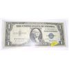 Image 1 : 1935 F SERIES $1 SILVER CERTIFICATE SERIAL # A49003667J *RARE EXTRA FINE HIGH GRADE*!!