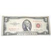 Image 1 : 1953 SERIES $2 RED SEAL BILL SERIAL # A23540423A *NICE BILL - LOOK TO DETERMINE GRADE*!!