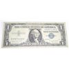 Image 1 : 1957 SERIES A $1 SILVER CERTIFICATE SERIAL # I80671188A *PLEASE LOOK AT PICTURE TO DETERMINE GRADE!!