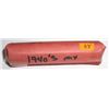 Image 1 : 1940'S WHEAT CENT PENNY ROLL *MIXED DATES & GRADES*!!