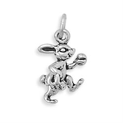 Bunny with Basket Charm