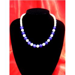 250CTW PHILIPPINE PEARL AND AMETHYST NECKLACE