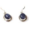 Image 1 : Natural Tanzanite4.12g Oval Earrings .925 Sterling