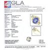 Image 3 : Genuine Tanzanite 2.97 ctw & Diamond Ring 14KTGold 5.5