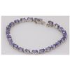 Image 1 : NATURAL 8.00 CTW TANZANITE BRACELET