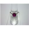 Image 1 : NATURAL 17.75 CTW RUBY RING .925 STERLING SILVER
