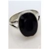 Image 1 : Natural 22.03 ctw Sapphire Oval Ring .925 Sterling