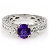 Image 1 : Genuine Tanzanite 2.09 ctw & Diamond Ring 14K