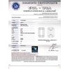 Image 2 : CERT 1.08 CTW EMERALD CUT DIAMOND H/VS2