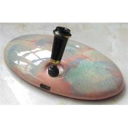 A PARKER PASTEL SHADES CERAMIC BASE,...