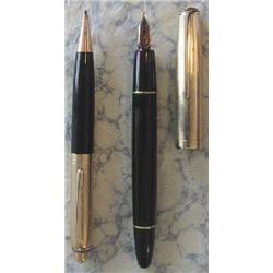 A MONTBLANC MASTERPIECE 644N PEN AND 672K...