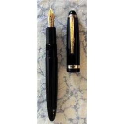 A MONTBLANC 206, Danish, 1950's black...