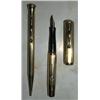 Image 1 : A WATERMAN'S 521/2 YELLOW METAL OVERLAID PEN...