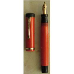 A PARKER LUCKY CURVE DUOFOLD JUNIOR,...