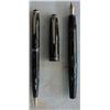 Image 1 : A PARKER DUOFOLD VACUMATIC JUNIOR PEN SET,...