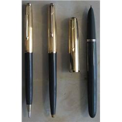 A PARKER 51 CUSTOM TRIO SET, English, circa...