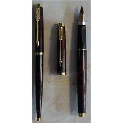 A PARKER 75 LAQUÉ (FIRST SERIES) PEN AND...