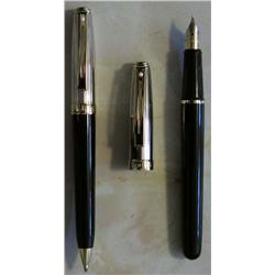 A SHEAFFER PRELUDE PEN AND BALLPEN,...