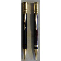 TWO PARKER DUOFOLD PENCILS, English, circa...