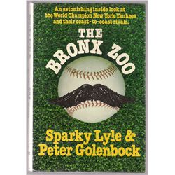 The Bronx Zoo hardback book by Sparky Lyle and Peter Golenbock-1978!