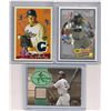 Image 1 : Lot of (3) Major League Baseball Game-Used Relic Insert Cards