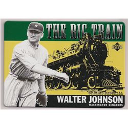 2005 Origins Baseball Walter "Big Train" Johnson Metal Card