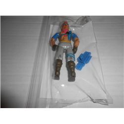Original 1986 G.I. Joe Zandar Figure with Earrings