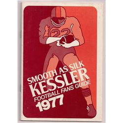 1977 Kessler Football Fans Guide