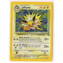 Pokemon Jungle Set Jolteon Rare Holographic Card 4/64