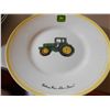 Image 2 : Set of (4) John Deere Dinner Plates & Salad Plates-Gibson!