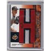 Image 1 : 2008 SP Authentic By the Letter Jeremy Guthrie Autographed Letter Patch Card-#/75!