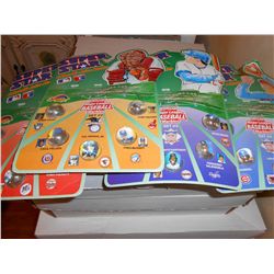 Complete Set of (20) Baseball Superstar Action Marbles-Unopened in Packages