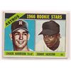 Image 1 : 1966 Topps Sonny Jackson Rookie Card #244