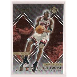 1999-00 Upper Deck Black Diamond Diamond Gallery Michael Jordan Insert Card #DG8