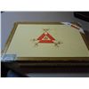 Image 1 : Very Rare Montecristo Empty Cuban Cigar Box with Republica de Cuba Government Export Sticker