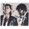 Image 1 : Autographed Color 8x10 Photo of John Travolta and Samuel L. Jackson witih COA