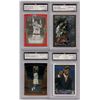 Image 1 : Lot of (4) Basketball Rookie Cards-All Graded Gem Mint 10!