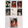 Image 1 : 1998 Upper Deck Michael Jordan Stickers -(1) Unopened Pack & (6) Loose Stickers