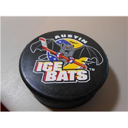 Austin Ice Bats Souvenir Hockey Puck