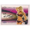 Image 1 : 2008 Benchwarmer Melissa Taylor Autographed Insert Card