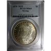 Image 1 : 1878 7/8 TF MORGAN DOLLAR PCGS MS64