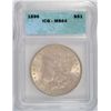 Image 1 : 1896 MORGAN SILVER DOLLAR ICG MS-64