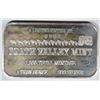 Image 2 : 1 oz. silver ART BARS. Back in the seventy's this was a hot collectible. This